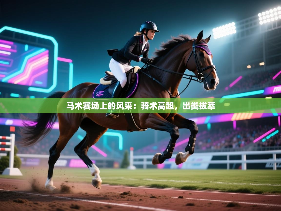 马术赛场上的风采：骑术高超，出类拔萃  第2张